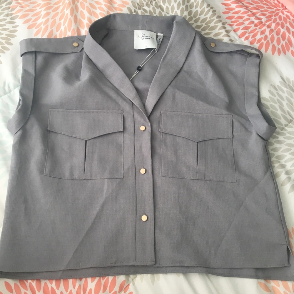 L’Academie crop top